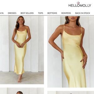 Hello Molly DEAR
EMILIA Your Style Points
Maxi Dress
Yellow